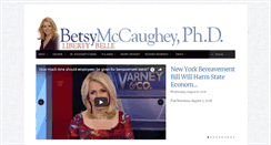 Desktop Screenshot of betsymccaughey.com